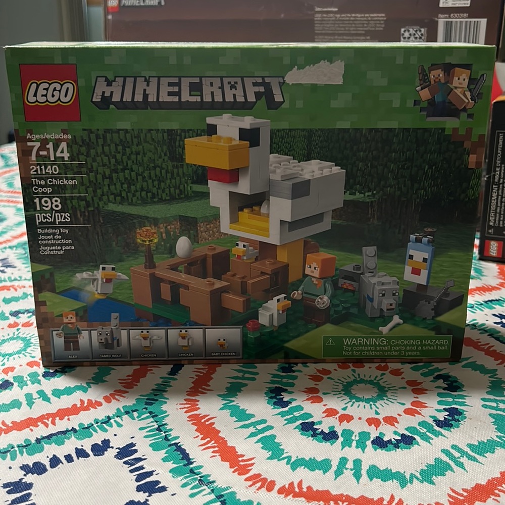 Lego Minecraft Chicken Coop set